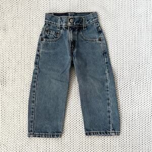 Levi's Vintage 550 Relaxed Fit Toddler Boys Denim Blue Jeans Y2K 2000 3T Regular